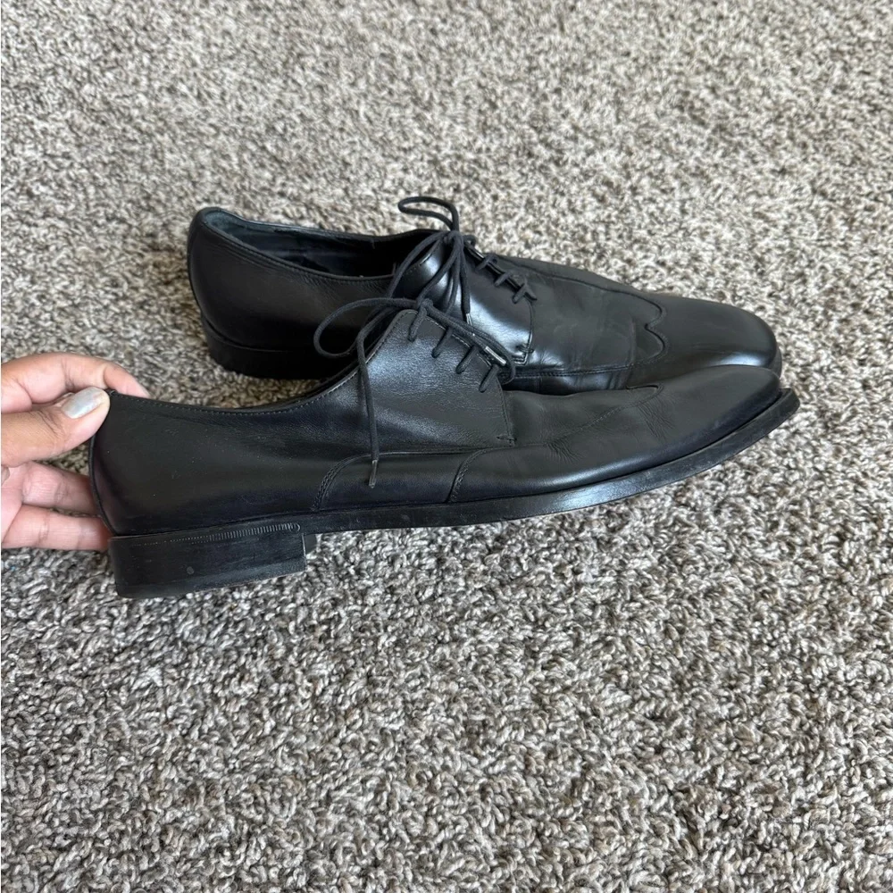 Gucci leather men dress shoes
